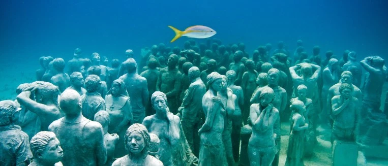 The Cancun Underwater Museum, Mexico