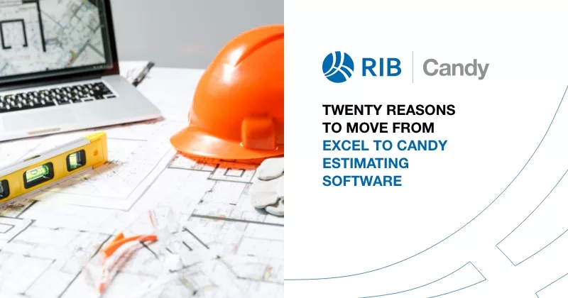 Twenty Reasons To Move From Excel To CANDY Estimating Software
