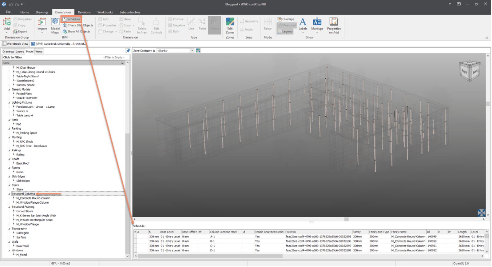 iTWO costX rvt File