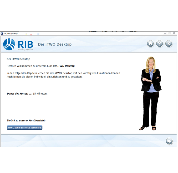 iTWO DB E-LEARNING MODUL