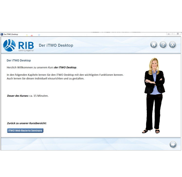 iTWO DB E-LEARNING MODUL