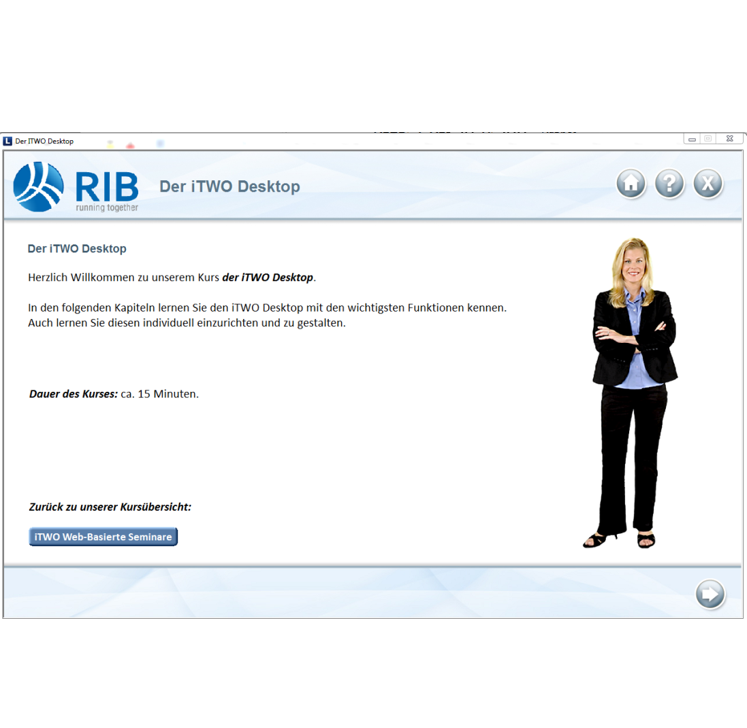 iTWO DB E-LEARNING MODUL