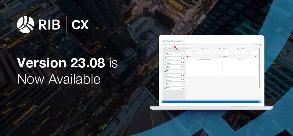New Updates Within RIB Cx (Formerly Itwo Cx) 23.08: Intuitive Dashboard Builder, Analytics For Forms, Auto-updating Form User Fields, And Much More!