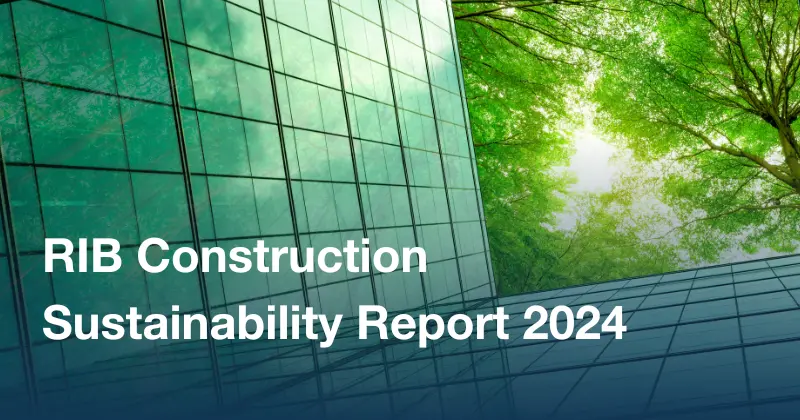 The RIB Construction Sustainability Survey Report 2024