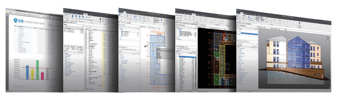 RIB CostX platform with seamless integration of takeoff and estimating for quantity surveyor