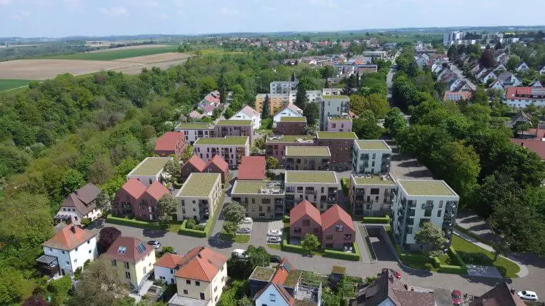 Visualisierung Quartier Im Lehen (Schwäbisch Hall)