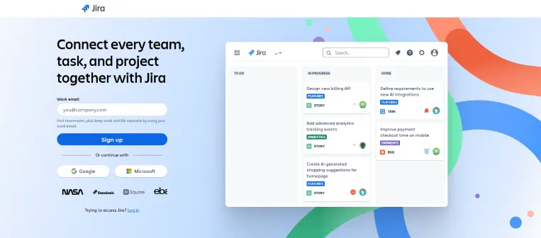 Jira - issue tracking application