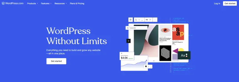 Content management system: WordPress