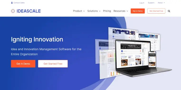 Ideation software IdeaScale