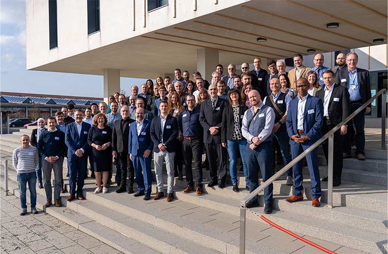 Konsortialtreffen der iECO Projektpartner an der Hochschule Hof im März 2024 / Bild: iECO