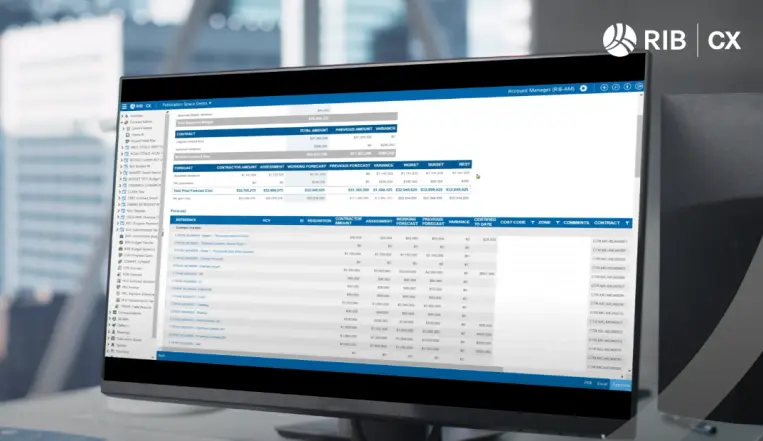 RIB CX ▷The Best Web-based Construction Management Software