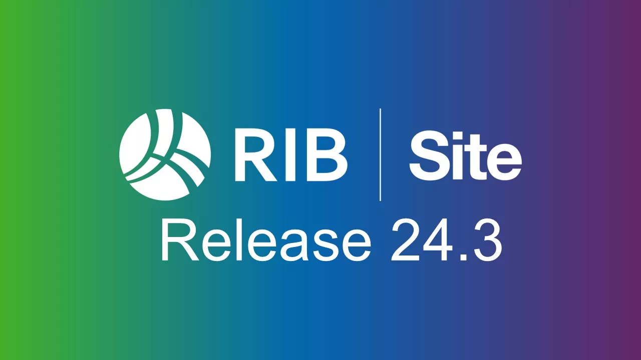 RIB Site Updates - Neues im 24.3 Release & Roadmap