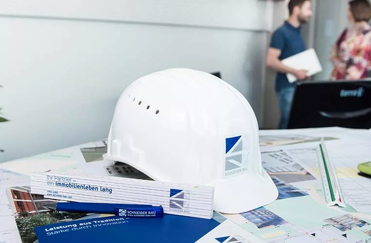 Empfangsbereich Bürogebäude Merxheim
