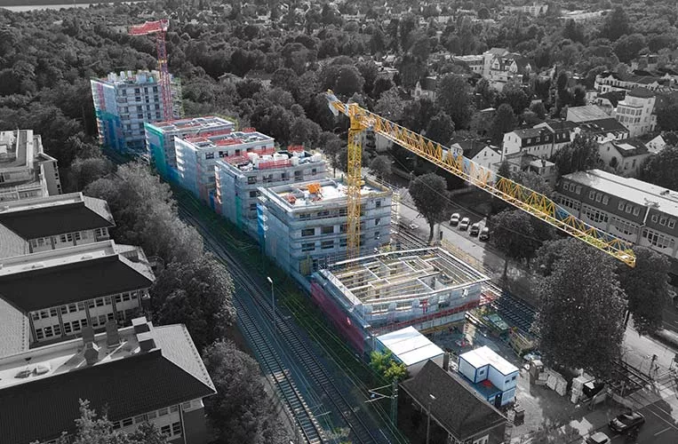 2. 6 Mehrfamilienhäuser mit 67 Wohneinheiten in Oberursel.
