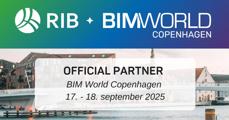 RIB er partner på BIM World 2025 - ses vi?