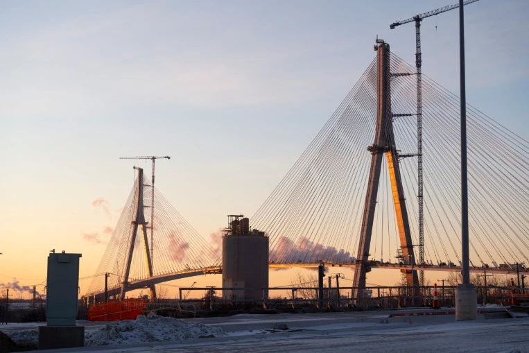 Gordie Howe International Bridge major construction projects in the USA