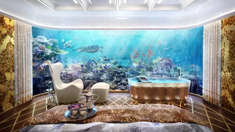 The Floating Seahorse, Dubai, UAE 