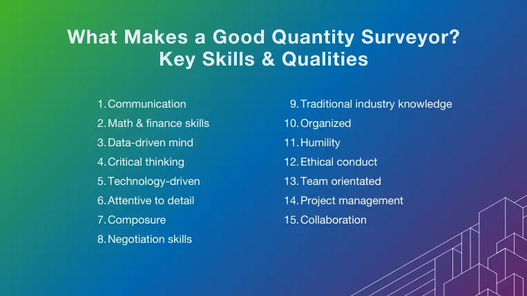 What Makes a Good Quantity Surveyor? Key Skills & Qualities
