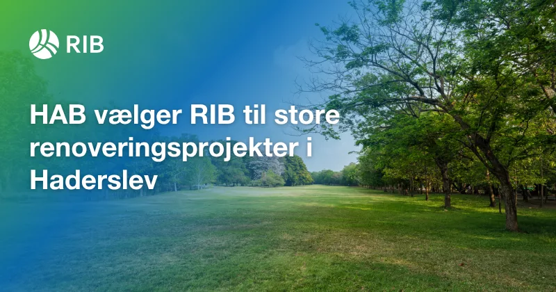 HAB vælger RIB til store renoveringsprojekter i Haderslev