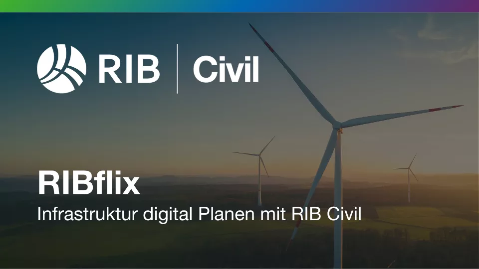 Infrastruktur digital planen mit RIB Civil

