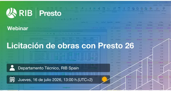 Licitación de obras con Presto 26